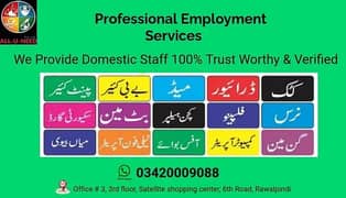 House Maids Nanny Maids Baby sitter Patient Care Cook Maid Available