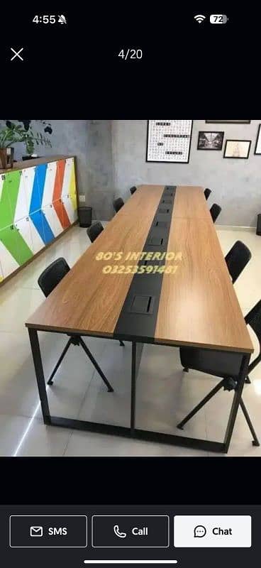 office table, workstation, cubicle, executive & conference table chair 14