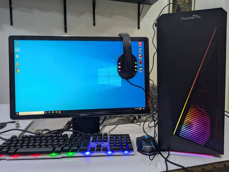 RGB Gaming Full Setup 40k Pc only 30k 0