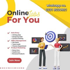 online jobs/full time/part time/simple typing jobs for boys and girls