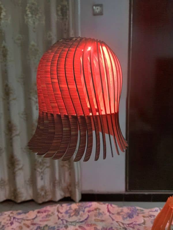 Wooden Hanging Light 4