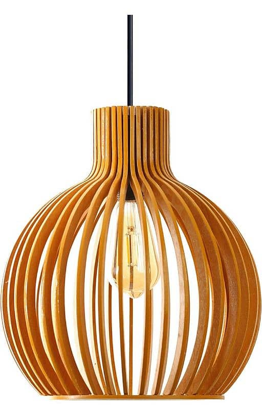 Wooden Hanging Light 9