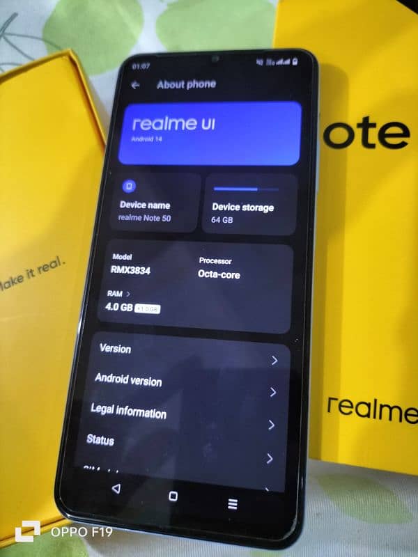 realme Note 50 7