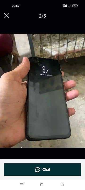 oppo f19 ram 6 + 6 room 128 gb daba charger ha 2