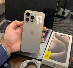 IPHONE 15 pro max 256 PTA