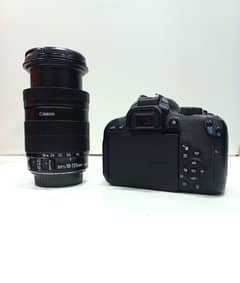 canon 800d with 135mm zoom lens