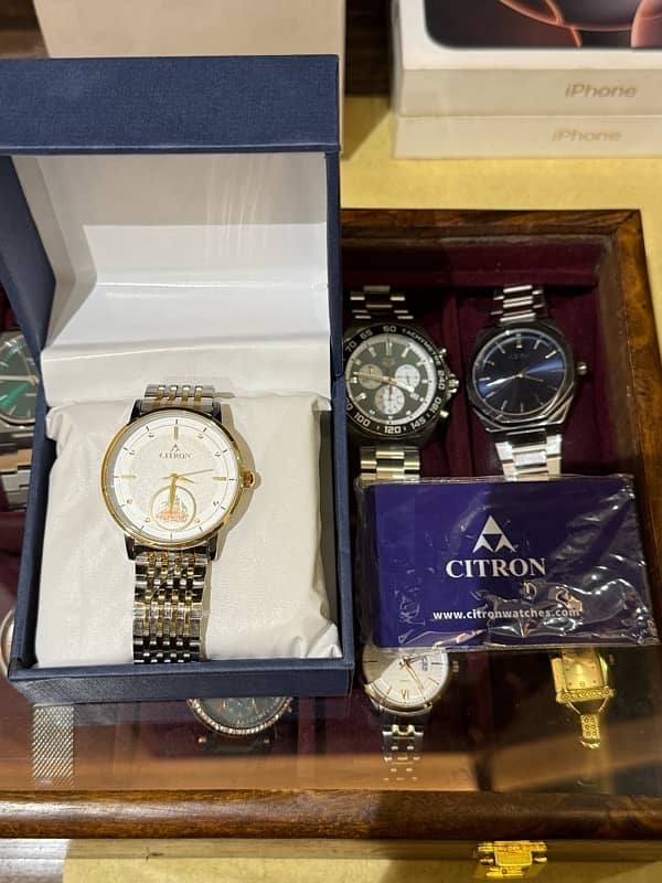 CITRON Watch Gold and Silver 1