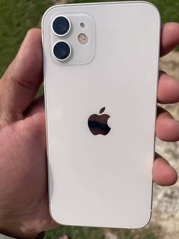 Apple iPhone 12 PTA Approved 128gb white 0