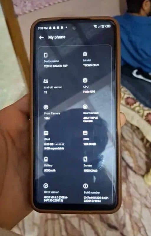 Tecno camon 18p 1