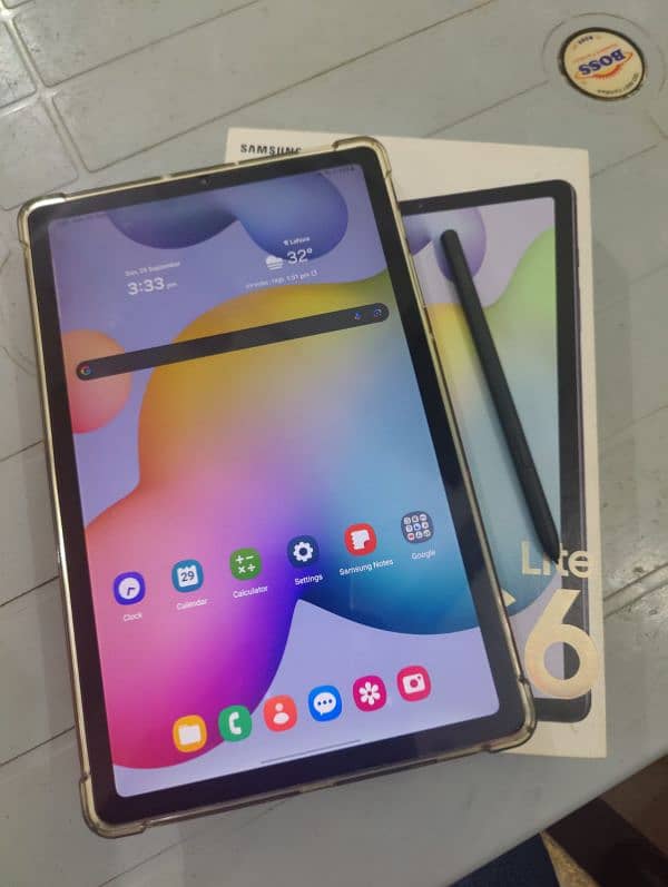 Samsung tab S6 lite (Sim variant) (PTA approved) 4Gb/64Gb 0