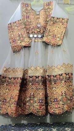 fancy Afghani cultural dress brand new 3 piece