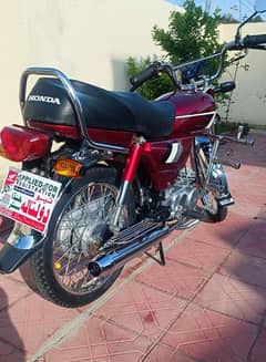 Honda CD 70 Model 2024 only 1925 km driven