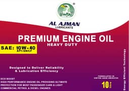 10w40 Engine Oil 10 Litre API:SN/CF Multigrade UAE