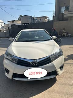 Toyota Corolla GLI 2017 b2b