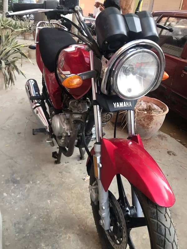 Yamaha yb125z-dx 6