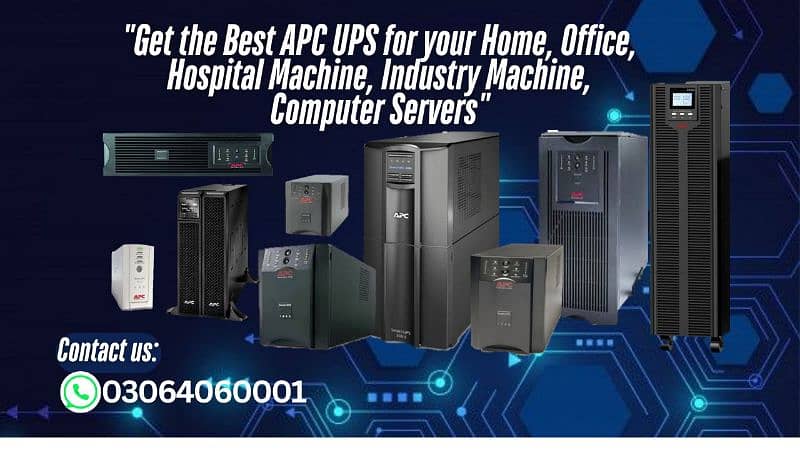 Apc ups 1000va, 1500va ,3000va ,5000va , 10kva, 20KVA, pure SINE WAVE 17