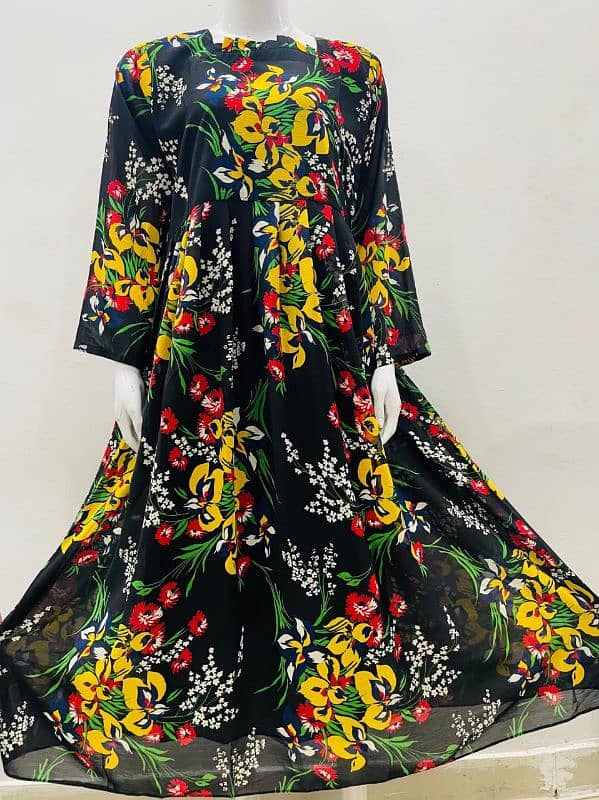 Floral Frock 2pc 4