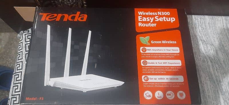 WiFi router ( Tenda) 5