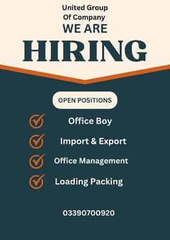 Office Management | Packing Job