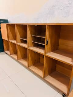 BOOK SHELVE / TV CABINET