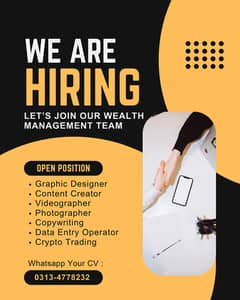 Jobs Available