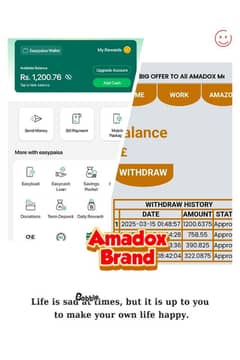 Earn with Amadox International company