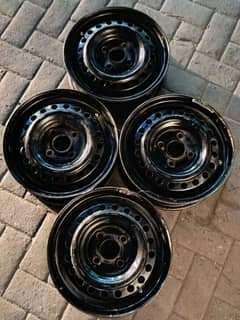 15 inch, 4 nut, city rims