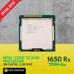 Core i3-2120 Processor – 3.30 GHz