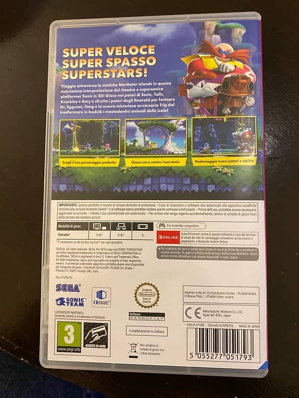 Sonic Superstars - Nintendo Switch 2