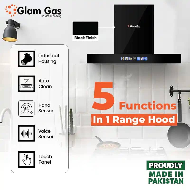 Glam gas hood G-12 1