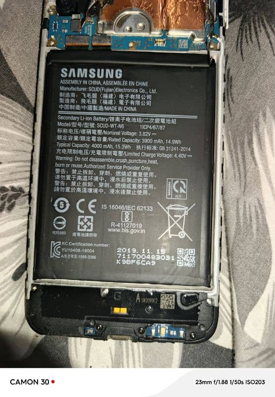 samsung A 11 battry 0