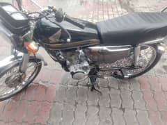 Honda 125 self start. used condition