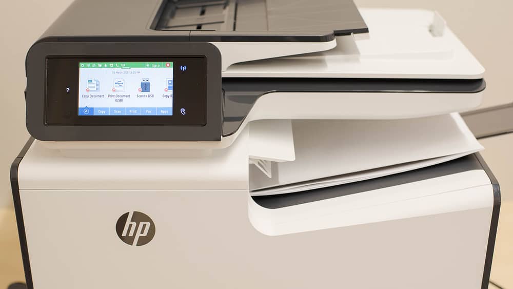 HP PageWide 577dw All in One Printer Inkjet 72 Pages with CISS Kit 2