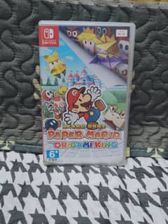 Paper Mario the origami king Nintendo switch game