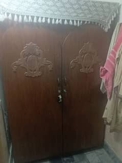 Wooden cupboards in a very good condition