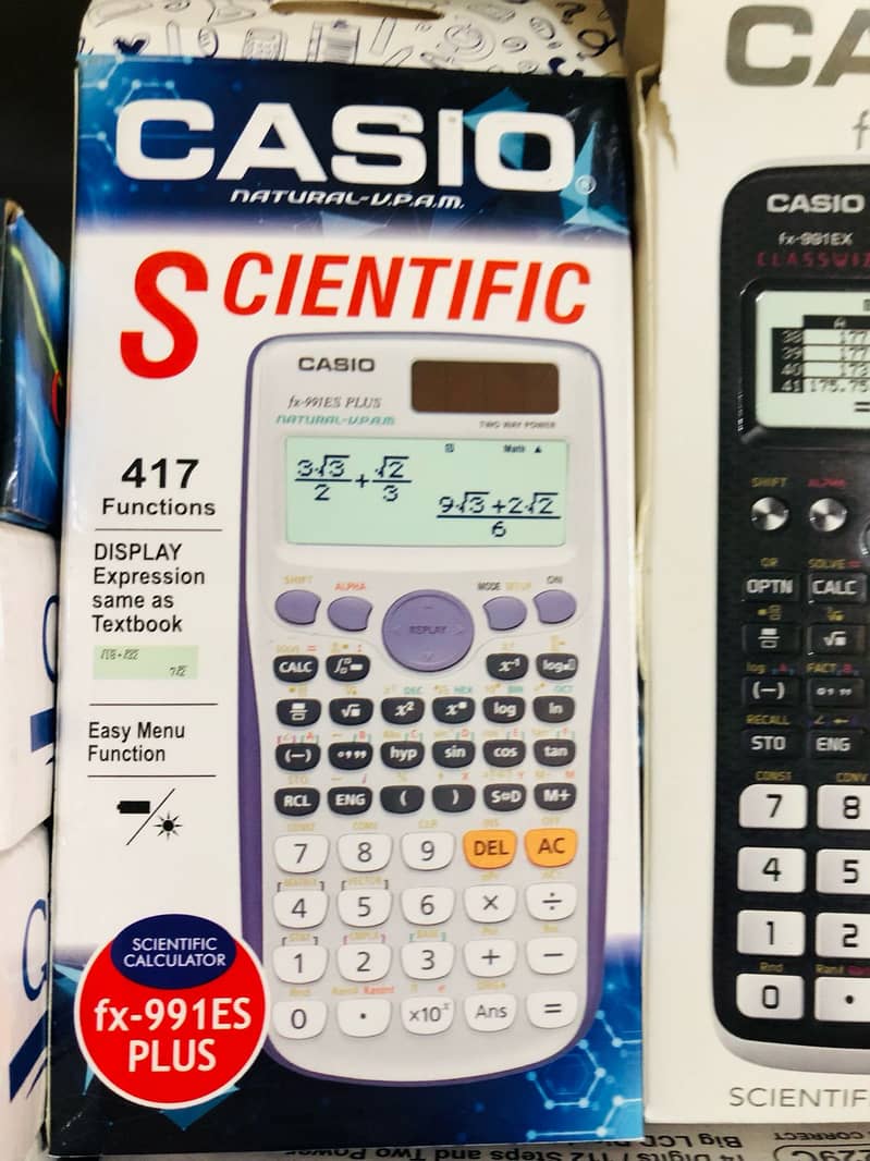 casio calculator scientific Full Function 417Function (1YearWaranty) 0