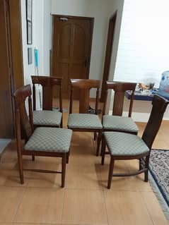 wooden dining chairs sheesham