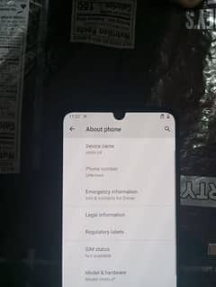 Non custom moto z4 6-128GB mobile for sale