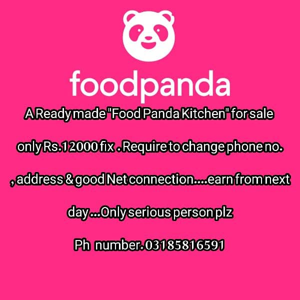 FOOD PANDA KITCHEN 0