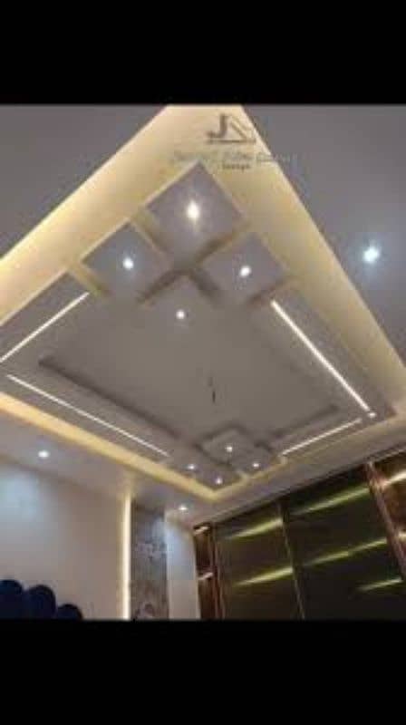 pop ceiling  gypsum board ceiling  gypsum board partition 7