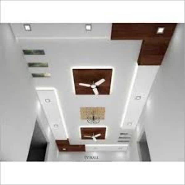 pop ceiling  gypsum board ceiling  gypsum board partition 11
