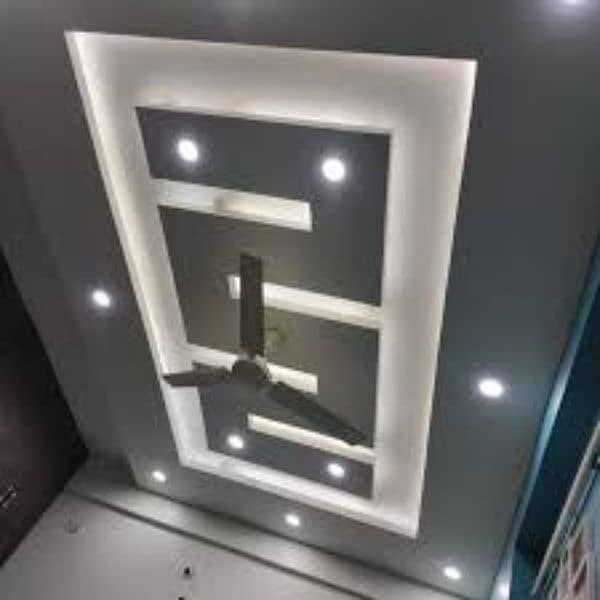 pop ceiling  gypsum board ceiling  gypsum board partition 12