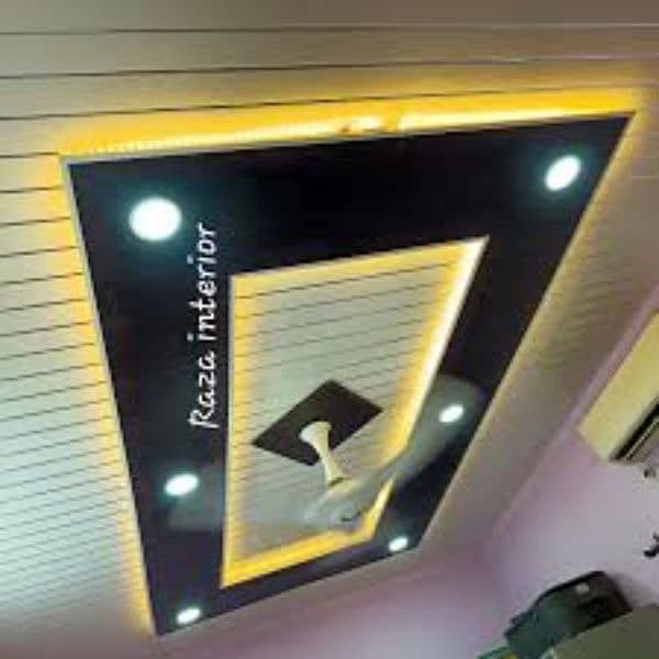 pop ceiling  gypsum board ceiling  gypsum board partition 15