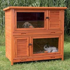 Rabbit Hutch|UK Made | Foldable water proof Rabbit Hutch