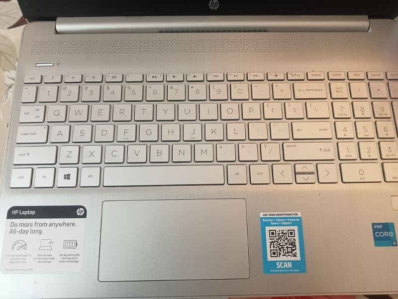 hp laptop core i5 11th gen 8/500 1