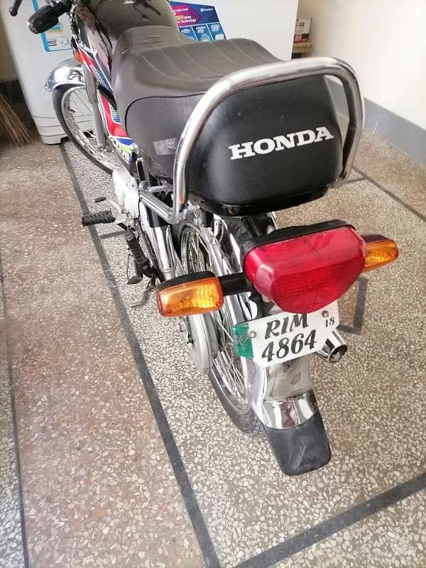 Honda CD 70 Black 5