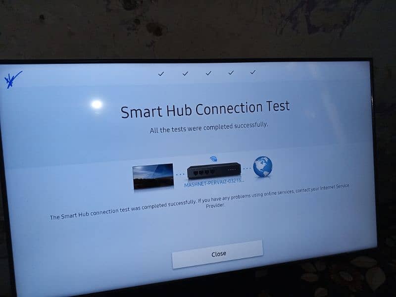 SAMSUNG 55 ORIGINAL SAMSUNG IMPORTED ANDROID LED KOREA MADE FRESH 3
