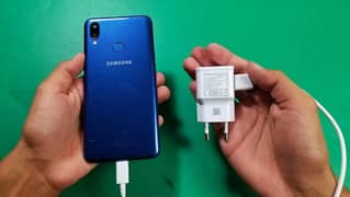 galaxy a10s Samsung phone . . blue colour