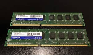 ADATA 8GB (4GBx2) U-DIMM 1600MHz – High-Performance RAM