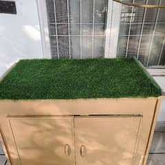 Wooden Ironing Stand with Cupboard